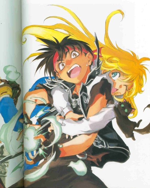 Otaku Gallery  / Art Books / Orphen - Artbook / 81.jpg